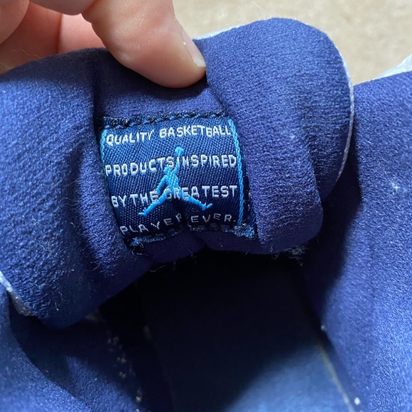 Jordan 11 retro BP kids white/ university blue - Picture 3 of 3